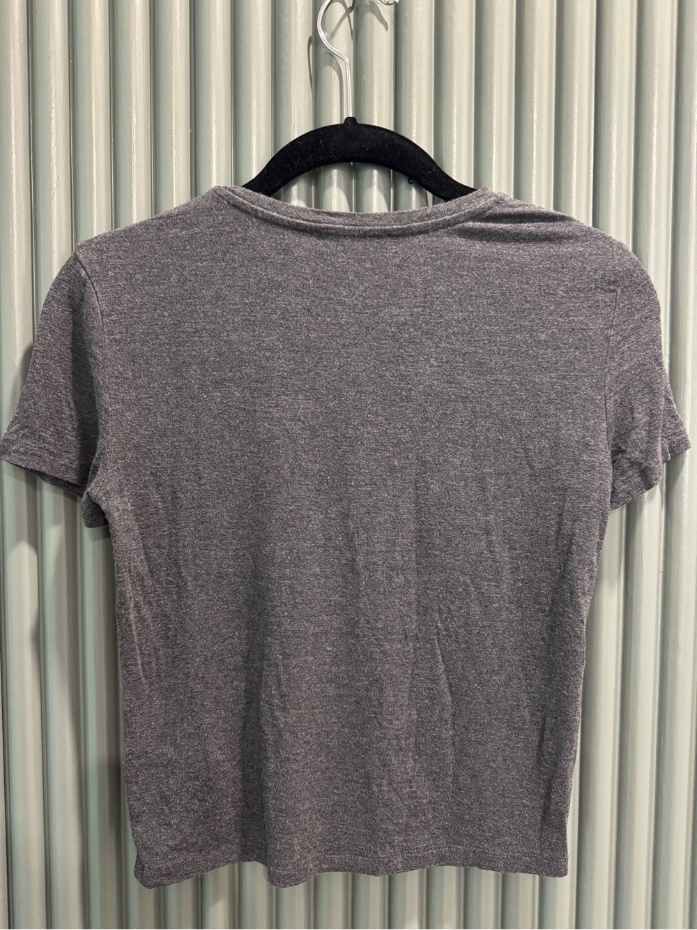 Aritzia Gray Short Sleeve Crewneck Tee - Picture 2 of 3